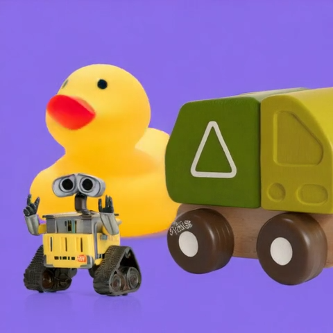 result: duck, truck, robot