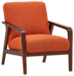 orange chair